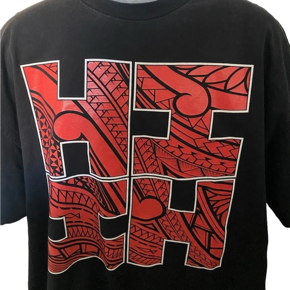 HAWAII’S FINEST “Jump Off Line 2016” Red & Black Logo Tee Shirt Men 2XL XXL - Picture 2 of 6